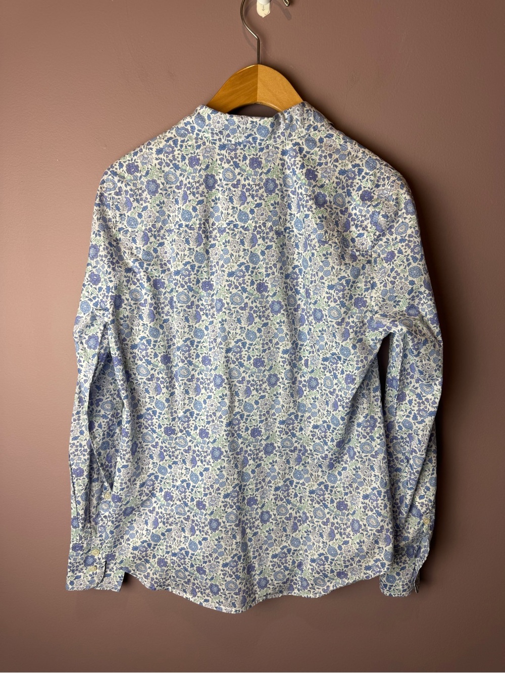 J Crew Slim perfect shirt in Liberty of London D'Anjo floral J0033 - Sz 2 - Picture 5 of 9
